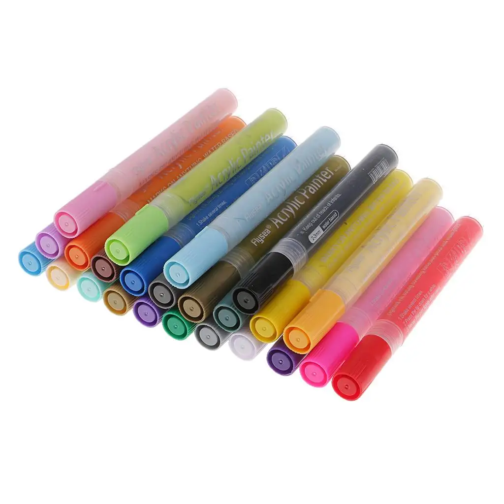 Acrylic Brush Pens Art Markers Brush Tip Colored Pens Set for Note Taking Drawing Planner Art Projects (1/2)
Acrylic Brush Pens Art Markers Brush Tip Colored Pens Set for Note Taking Drawing Planner Art Projects (1/2)