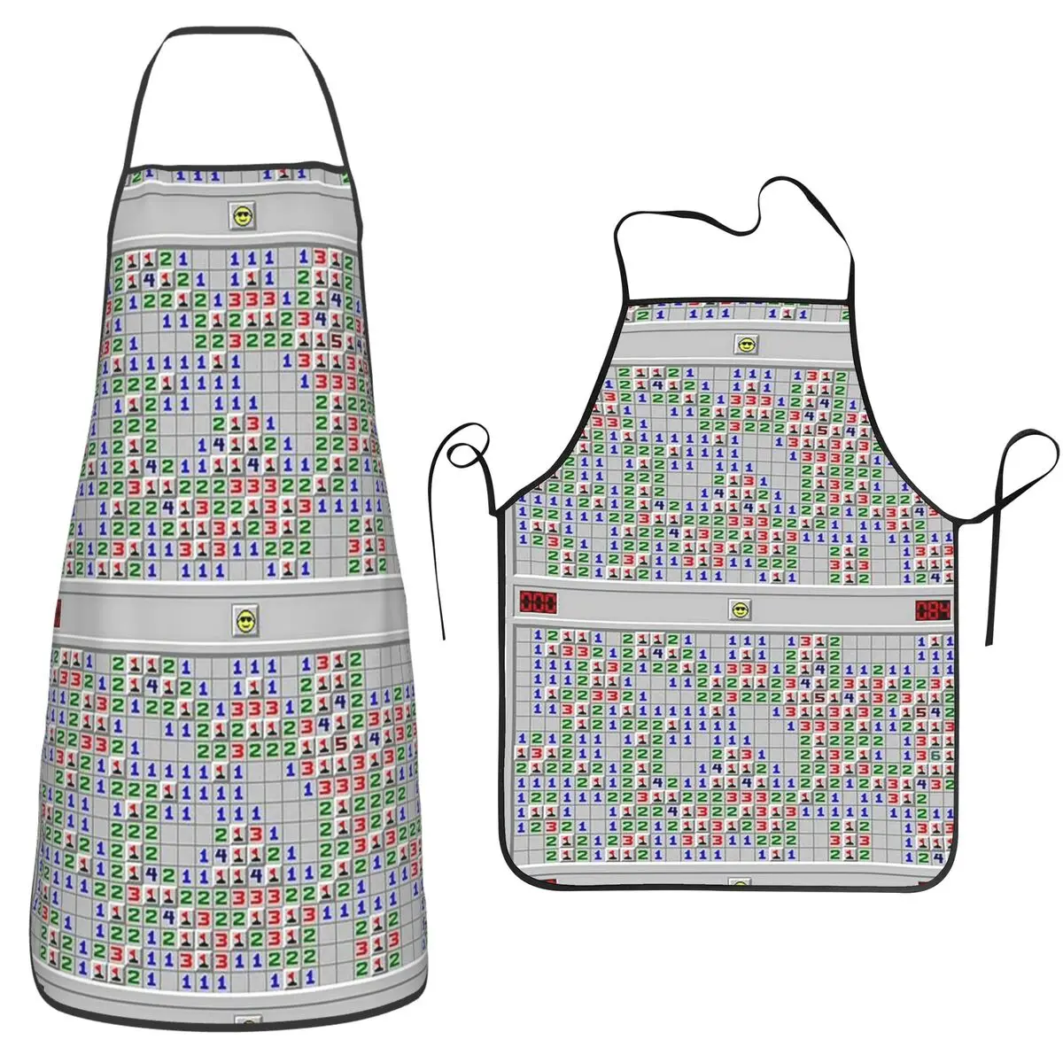 Minesweeper Fun Game Aprons Chef Cooking Tablier Waterproof Bib Kitchen Cleaning Pinafore for Women Men Painting
Minesweeper Fun Game Aprons Chef Cooking Tablier Waterproof Bib Kitchen Cleaning Pinafore for Women Men Painting