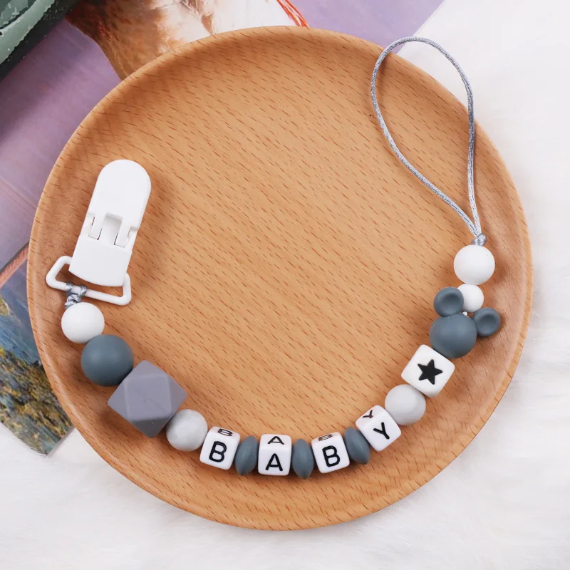 Baby Pacifier Clips Personalized Name Cartoon Dummy Nipple Holder Clip Pacifiers Chain Custom Teething Toys Newborn Accessories
Baby Pacifier Clips Personalized Name Cartoon Dummy Nipple Holder Clip Pacifiers Chain Custom Teething Toys Newborn Accessories