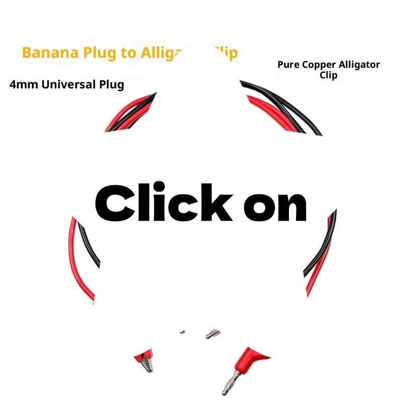 1Pcs Double End Test Lead Wire Line Electrical Voltage 4mm Banana Plug Alligator Clip Crocodile 15A Multimeter DIY Test Wires
1Pcs Double End Test Lead Wire Line Electrical Voltage 4mm Banana Plug Alligator Clip Crocodile 15A Multimeter DIY Test Wires