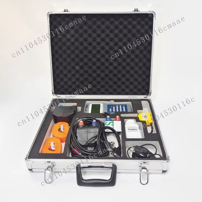 Handheld Digital Water Portable Ultrasonic Flow Meter Factory Price Batch Flow Meter Clamp on Ultrasonic Flow Meter