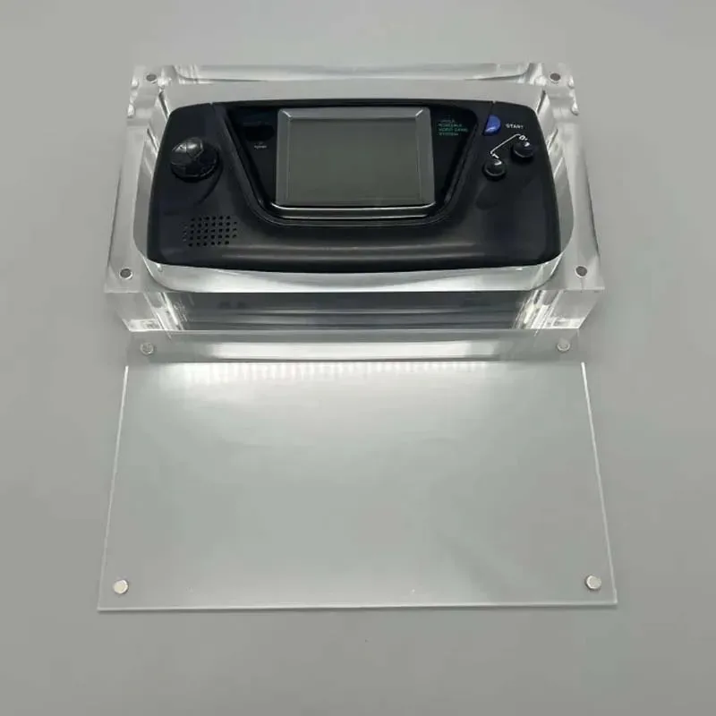 Game Console Shell Transparency Acrylic Display Box Magnetic Suction Cover Console Storage Box for SEGA Game Gear GG
Game Console Shell Transparency Acrylic Display Box Magnetic Suction Cover Console Storage Box for SEGA Game Gear GG