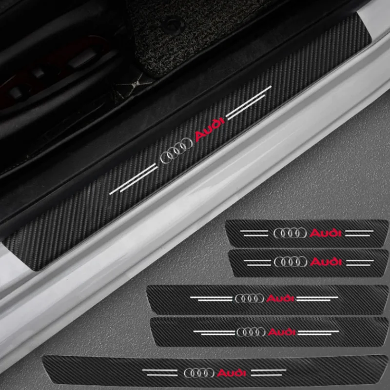 Carbon Fiber Car Door Threshold Sticker Auto Trunk Protective Strip for audi sport RS A1 A3 A4 B7 B8 A5 A6 A7 A8 Q3 Q5 Q7 Q8 TT
Carbon Fiber Car Door Threshold Sticker Auto Trunk Protective Strip for audi sport RS A1 A3 A4 B7 B8 A5 A6 A7 A8 Q3 Q5 Q7 Q8 TT