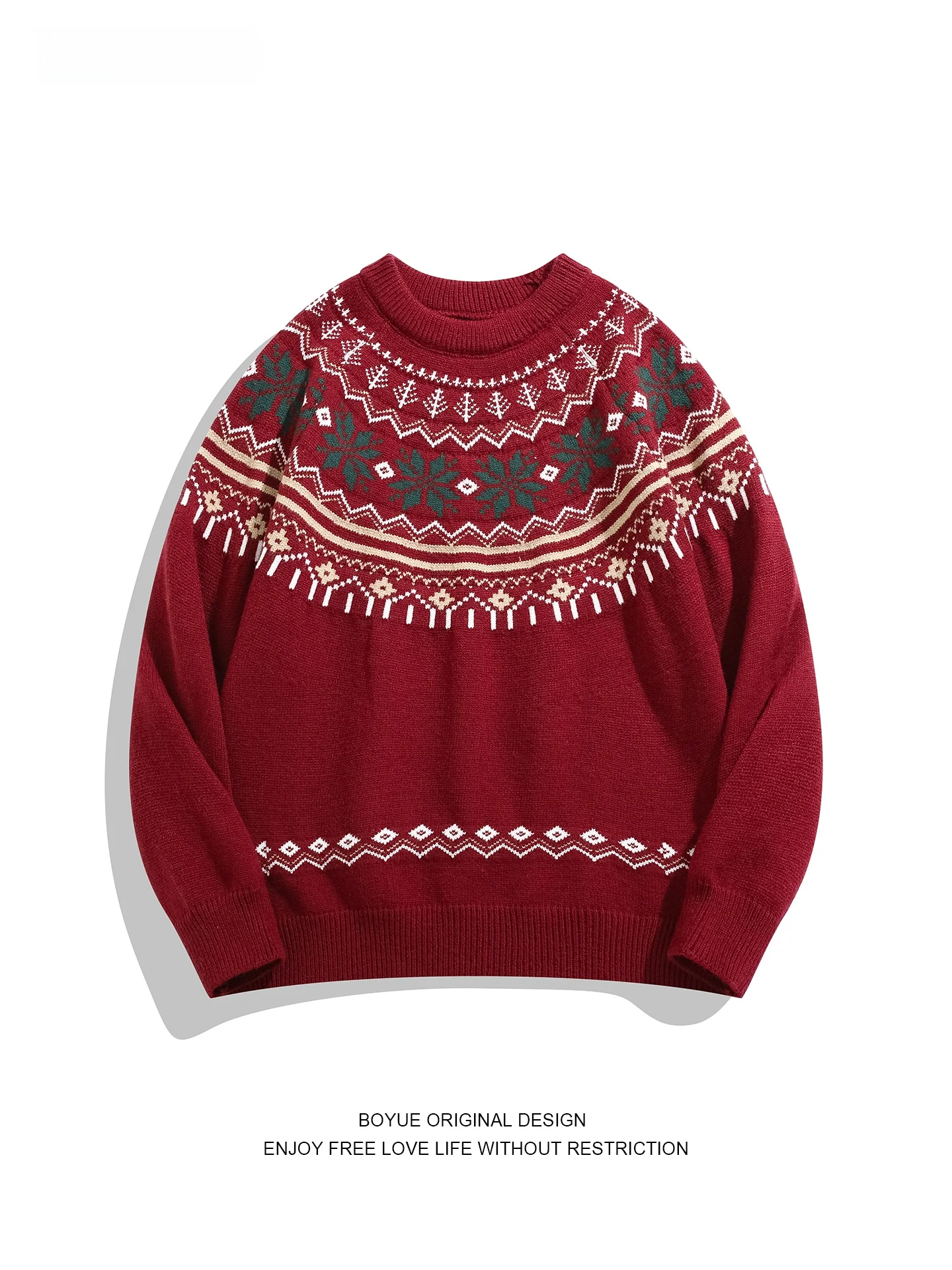Мужской зимний свитер BOYUE в американском стиле Fair Isle с цветными блоками, утепленный, повседневный, вязаный, с круглым вырезом, для пар, в стиле Lazy Sle, с длинными рукавами
Мужской зимний свитер BOYUE в американском стиле Fair Isle с цветными блоками, утепленный, повседневный, вязаный, с круглым вырезом, для пар, в стиле Lazy Sle, с длинными рукавами