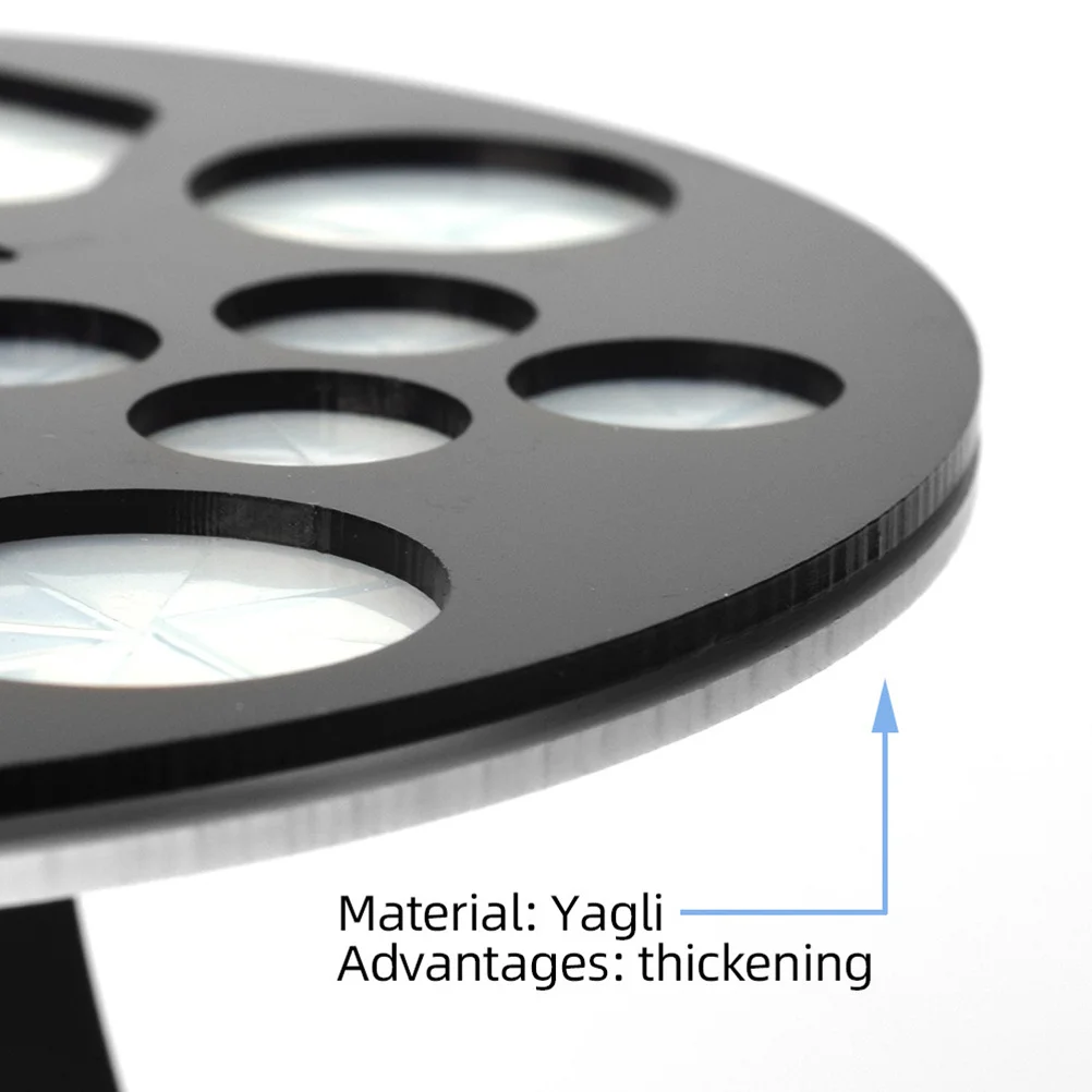 1Pcs Makeup Brush Organizer 14 Holes Drying Rack Compact Holder for Countertop Display Professional Brush Storage Solution Black
1Pcs Makeup Brush Organizer 14 Holes Drying Rack Compact Holder for Countertop Display Professional Brush Storage Solution Black