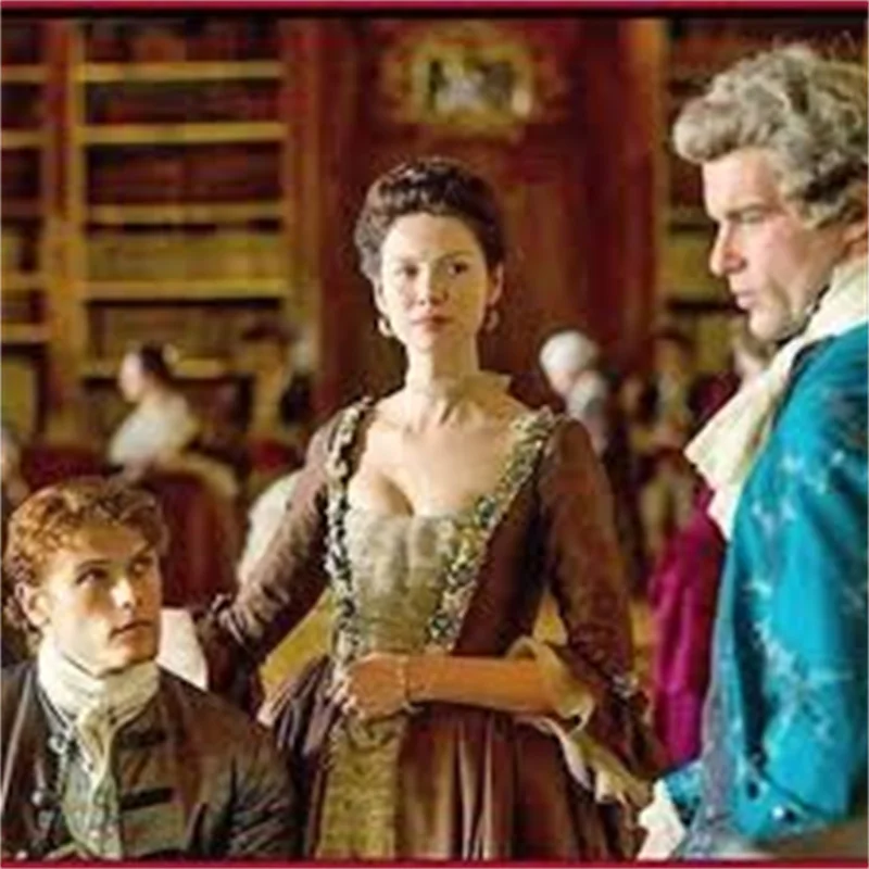TV Outlander Claire Randall Cosplay Costume Scottish Highland Plaid Ball Gown Women Halloween Party Outfits
TV Outlander Claire Randall Cosplay Costume Scottish Highland Plaid Ball Gown Women Halloween Party Outfits