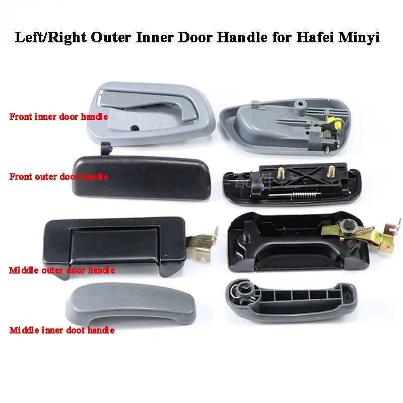 For Hafei Minyi Front Door Handle Outer Inner Pull Handle Middle DoorHand Buckle Van Door Accessories
For Hafei Minyi Front Door Handle Outer Inner Pull Handle Middle DoorHand Buckle Van Door Accessories
