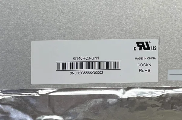 G140HCJ-GN1 EDP 30 Pins 1920×1080 72% NTSC 14.0'' Laptop LCD Screen Display Panel Matrix
G140HCJ-GN1 EDP 30 Pins 1920×1080 72% NTSC 14.0'' Laptop LCD Screen Display Panel Matrix