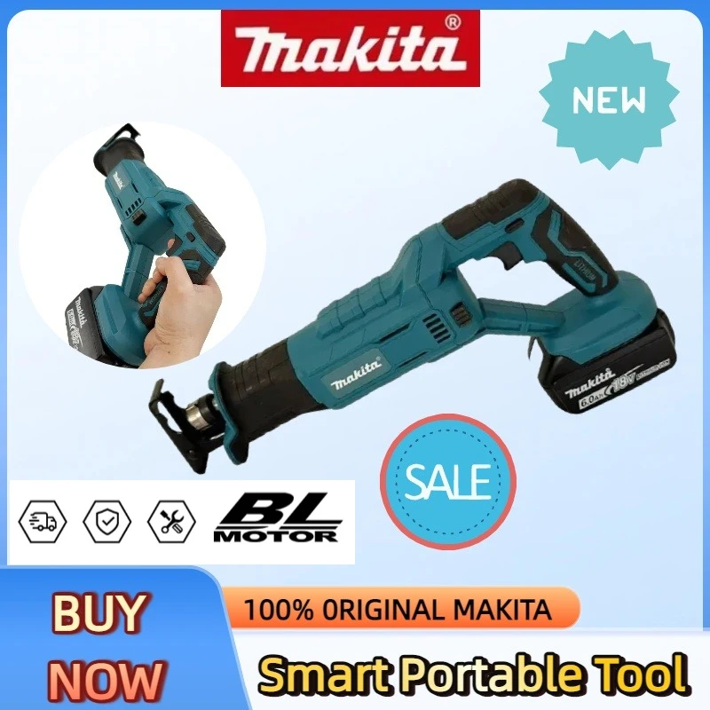 Makita Saw Electric Small Household Multifunctional Handheld Saw Cutting Reciprocating Brushless High-Power Makita18V Battery
Makita Saw Electric Small Household Multifunctional Handheld Saw Cutting Reciprocating Brushless High-Power Makita18V Battery