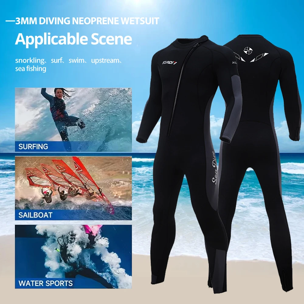 New 3mm Neoprene Wetsuits Full Body Scuba Diving Suit Men Snorkeling Surfing Swimming Long Sleeve Keep Warm Wetsuits
New 3mm Neoprene Wetsuits Full Body Scuba Diving Suit Men Snorkeling Surfing Swimming Long Sleeve Keep Warm Wetsuits