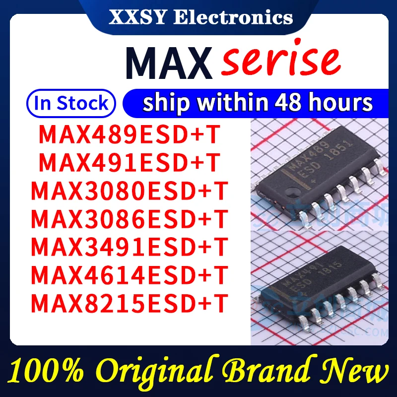 MAX489ESD+T MAX491ESD+T MAX3080ESD+T MAX3086ESD+T MAX3491ESD+T MAX4614ESD+T MAX8215ESD+T В наличии 100% оригинал и новый
MAX489ESD+T MAX491ESD+T MAX3080ESD+T MAX3086ESD+T MAX3491ESD+T MAX4614ESD+T MAX8215ESD+T В наличии 100% оригинал и новый
