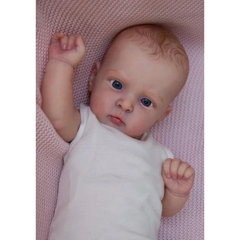 48CM Newborn Baby Doll Reborn Jocy 3D Make-up Skin Multiple Layers Painting Handmade Collectible Art Doll Bebe Reborn Dolls
48CM Newborn Baby Doll Reborn Jocy 3D Make-up Skin Multiple Layers Painting Handmade Collectible Art Doll Bebe Reborn Dolls