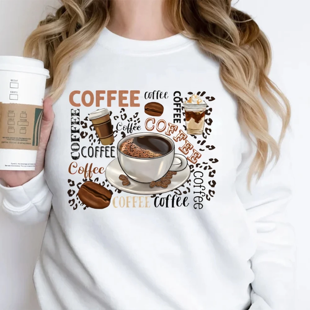 Толстовка с рисунком кофе, свитер с круглым вырезом, свободный крой на весну и осень, подарок для любителей кофе, верхняя одежда унисекс для женщин и мужчин
Толстовка с рисунком кофе, свитер с круглым вырезом, свободный крой на весну и осень, подарок для любителей кофе, верхняя одежда унисекс для женщин и мужчин