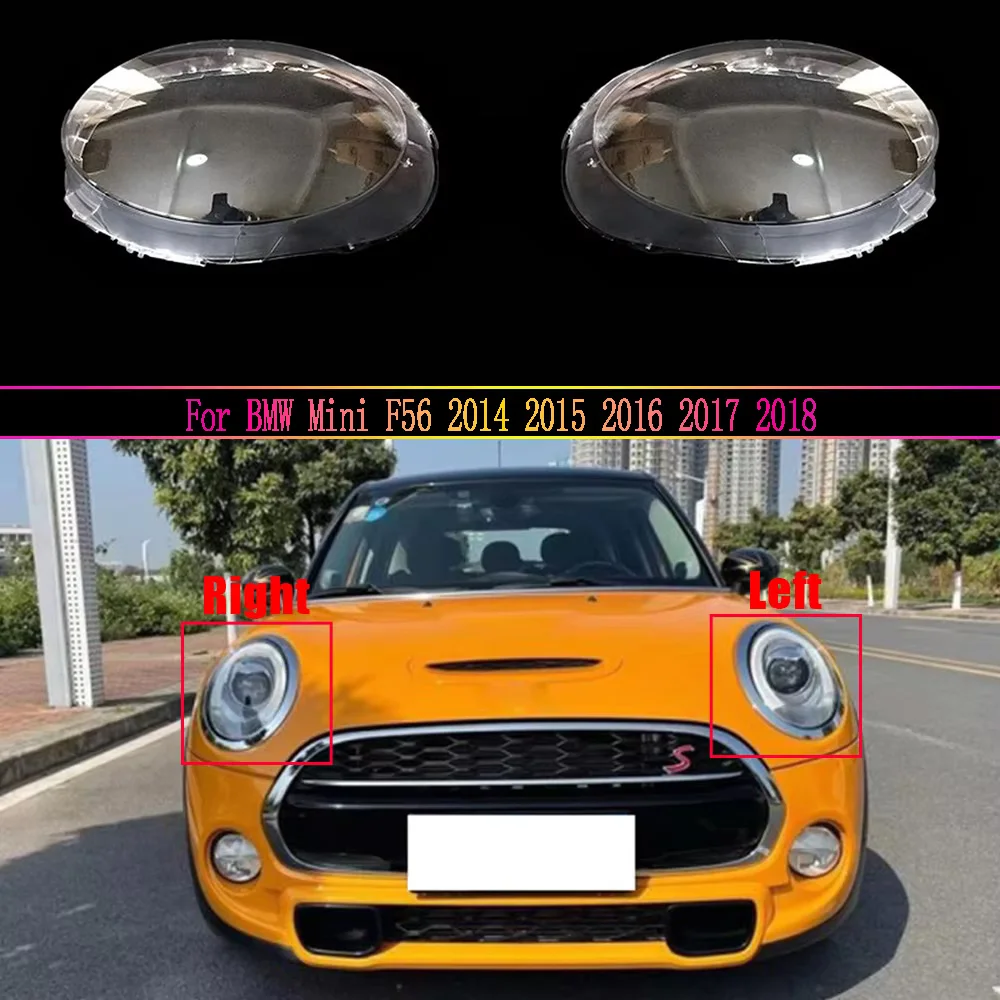 For BMW Mini F56 2014 2015 2016 2017 2018 Headlamp Cover Transparent Lamp Shade Shell Lens Plexiglass Replace Original Lampshade
For BMW Mini F56 2014 2015 2016 2017 2018 Headlamp Cover Transparent Lamp Shade Shell Lens Plexiglass Replace Original Lampshade