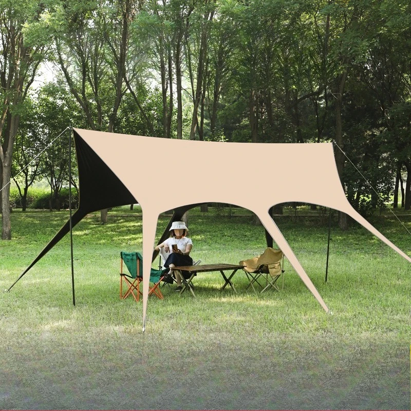 Swallowtail Sky Tent Outdoor Lazy Camping No Need Build Rainproof Sunscreen Camping Sunshade Thicken Black Rubber Canopy Picnic
Swallowtail Sky Tent Outdoor Lazy Camping No Need Build Rainproof Sunscreen Camping Sunshade Thicken Black Rubber Canopy Picnic
