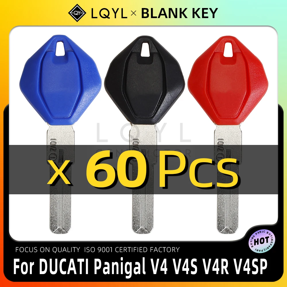 LQYL 60 Pcs Motorcycle Key Uncut Blank Replacement Keys For DUCATI PanigalV4 V4S V4R V4SP V4SP2
LQYL 60 Pcs Motorcycle Key Uncut Blank Replacement Keys For DUCATI PanigalV4 V4S V4R V4SP V4SP2