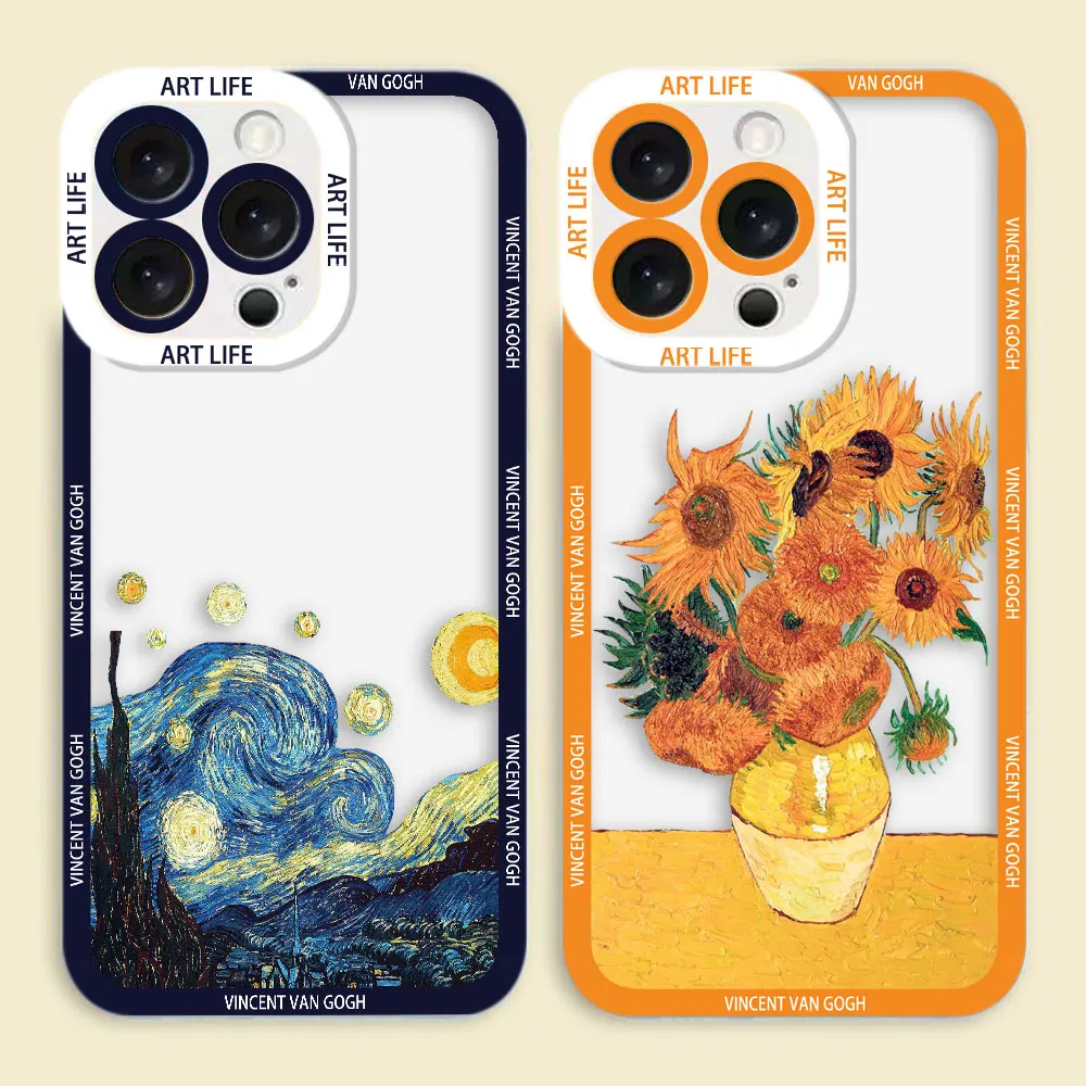 Clear Phone Case For OPPO A6X A98 A94 A92 A79 A74 A73 A60 A57 A55 A54 A53 A9 A5 A3 A3X A5X Cover S-Sunflowers The S-Starry Night
Clear Phone Case For OPPO A6X A98 A94 A92 A79 A74 A73 A60 A57 A55 A54 A53 A9 A5 A3 A3X A5X Cover S-Sunflowers The S-Starry Night