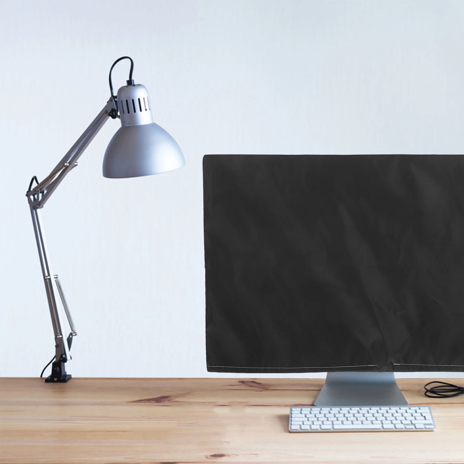 Monitor Dust Cover Computer Screen Protective Sleeve Desktop Black Oxford Cloth Anti-Static Dust Protector 23-25 Inch
Monitor Dust Cover Computer Screen Protective Sleeve Desktop Black Oxford Cloth Anti-Static Dust Protector 23-25 Inch