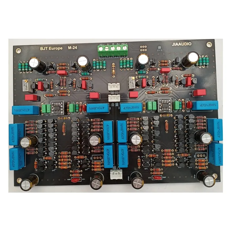 M-24: A High-end, Audiophile-grade, Current-driven, Pure Class A Preamplifier Board with a Fully Negative-feedback-free Circuit
M-24: A High-end, Audiophile-grade, Current-driven, Pure Class A Preamplifier Board with a Fully Negative-feedback-free Circuit