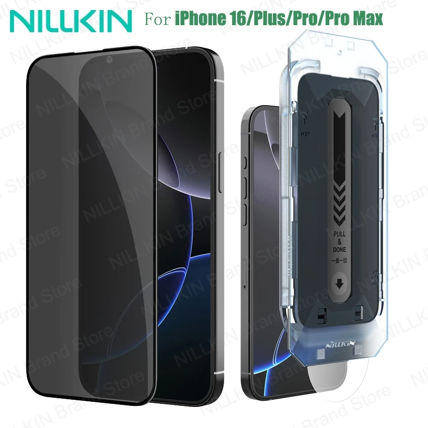 Закаленное стекло Nillkin для iPhone 16 Pro /Pro Max, стекло для защиты от взгляда, защита для конфиденциальности, Защита экрана для iPhone 16 /16 Plus
Закаленное стекло Nillkin для iPhone 16 Pro /Pro Max, стекло для защиты от взгляда, защита для конфиденциальности, Защита экрана для iPhone 16 /16 Plus