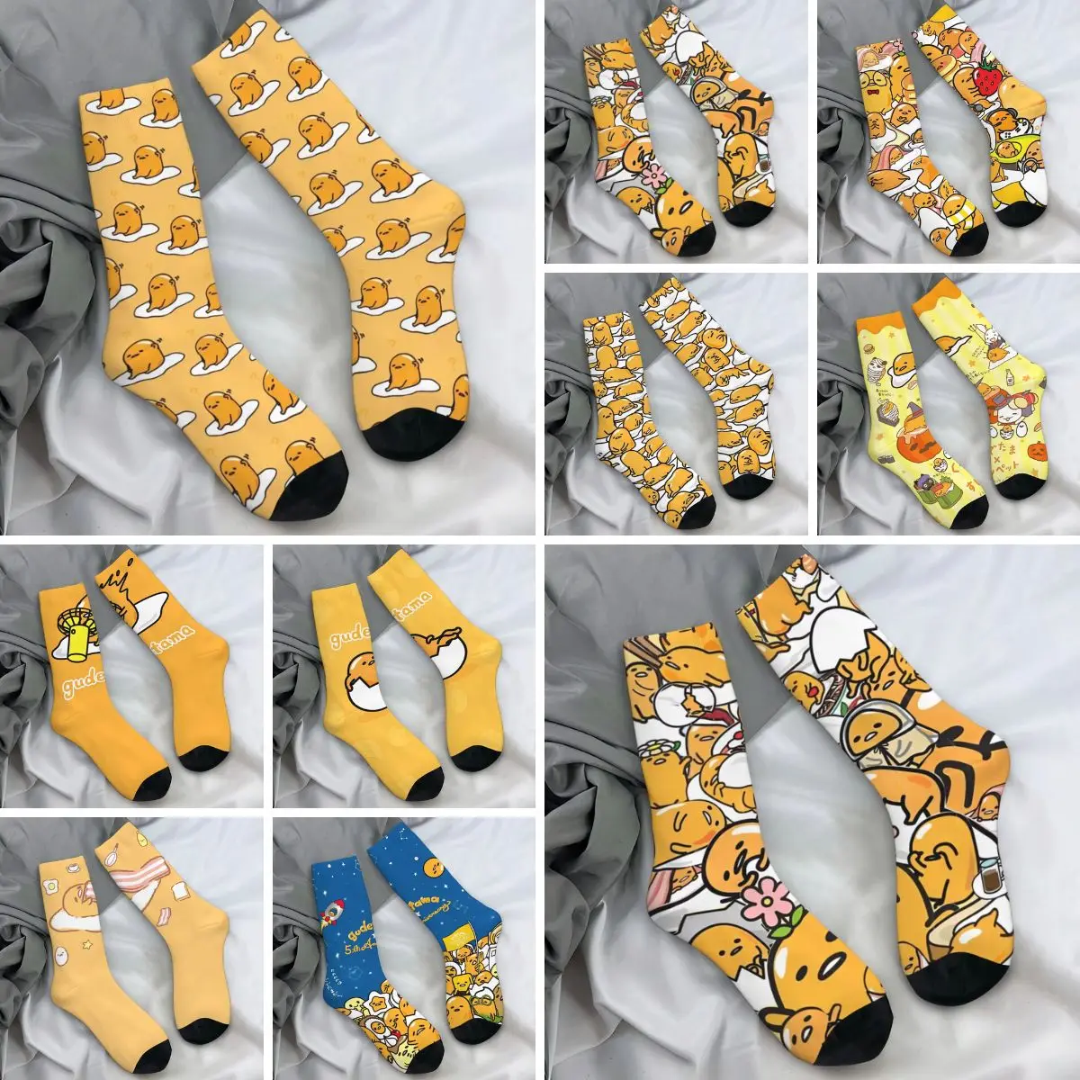 Sanrio Gudetama Egg Printed Stockings Design Kawaii Socks Autumn Non Slip Socks Unisex Men Outdoor High Quality Socks
Sanrio Gudetama Egg Printed Stockings Design Kawaii Socks Autumn Non Slip Socks Unisex Men Outdoor High Quality Socks
