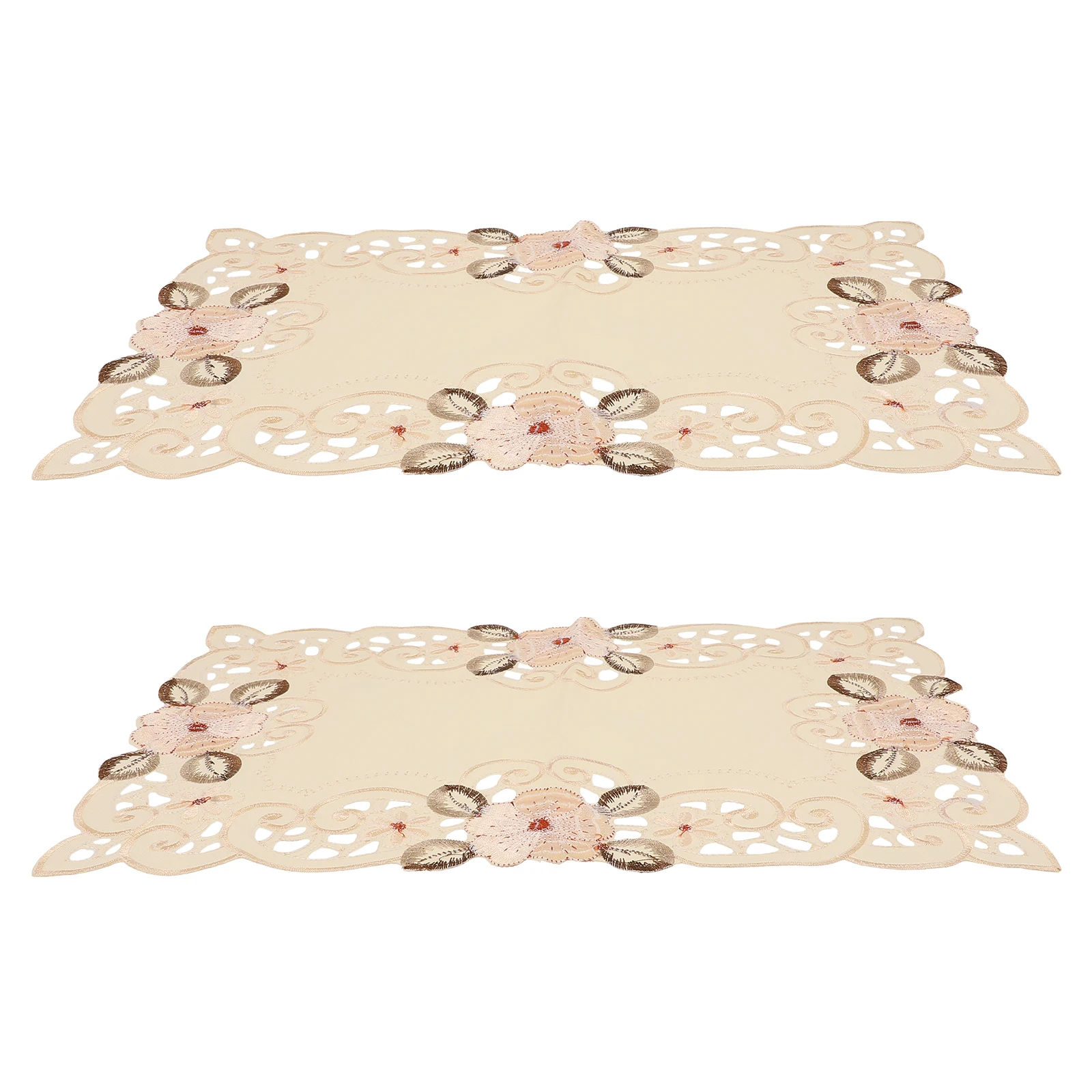 2pcs Embroidered Placemats Classical Design Protective Tableware Mats Decorative Place Mat Home Rustic Polyester Dinning Room
2pcs Embroidered Placemats Classical Design Protective Tableware Mats Decorative Place Mat Home Rustic Polyester Dinning Room