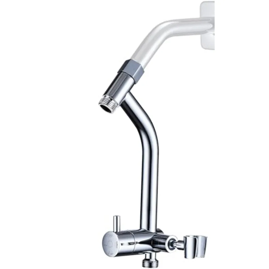 All Metal Shower Diverter with Low Handheld Holder Pause Mode 3-Way Diverter Valve for Handheld and Fixed Shower Head 4-Setting
All Metal Shower Diverter with Low Handheld Holder Pause Mode 3-Way Diverter Valve for Handheld and Fixed Shower Head 4-Setting