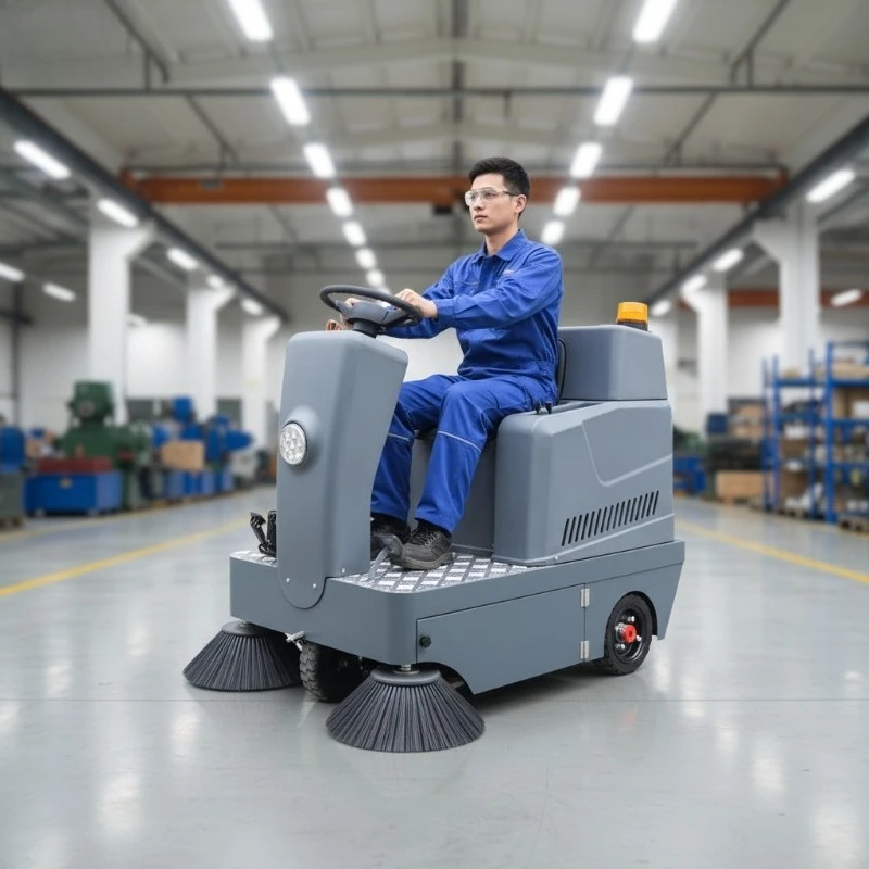 Water Spray Function Electric Driving Floor Sweeper Machine Scrubber with Water Tank 45L Garbage 50L 6-8 Working Hour
Water Spray Function Electric Driving Floor Sweeper Machine Scrubber with Water Tank 45L Garbage 50L 6-8 Working Hour