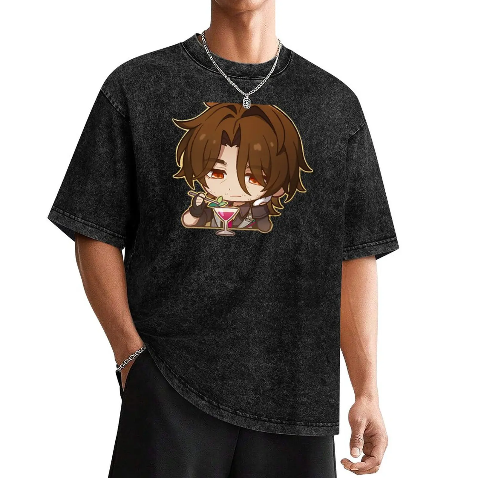 Gallagher Honkai: Star Rail Sticker Drink T-Shirt anime tshirt new edition black t-shirts for men
Gallagher Honkai: Star Rail Sticker Drink T-Shirt anime tshirt new edition black t-shirts for men