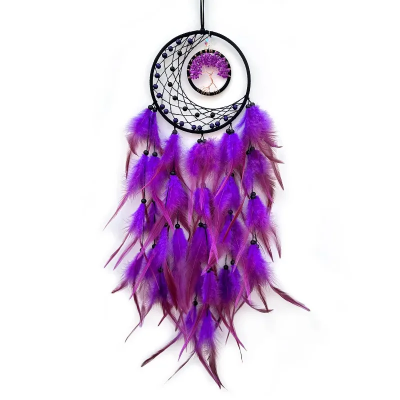 Traditional round wall decoration dream catcher
Traditional round wall decoration dream catcher