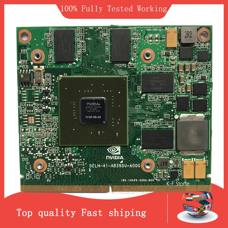 Original Graphics Video Card GT 240M GT240M 1GB DDR3 N10P-GS-A2 for Acer Aspire 5739 5935 7738 8735 8940 Laptop
Original Graphics Video Card GT 240M GT240M 1GB DDR3 N10P-GS-A2 for Acer Aspire 5739 5935 7738 8735 8940 Laptop