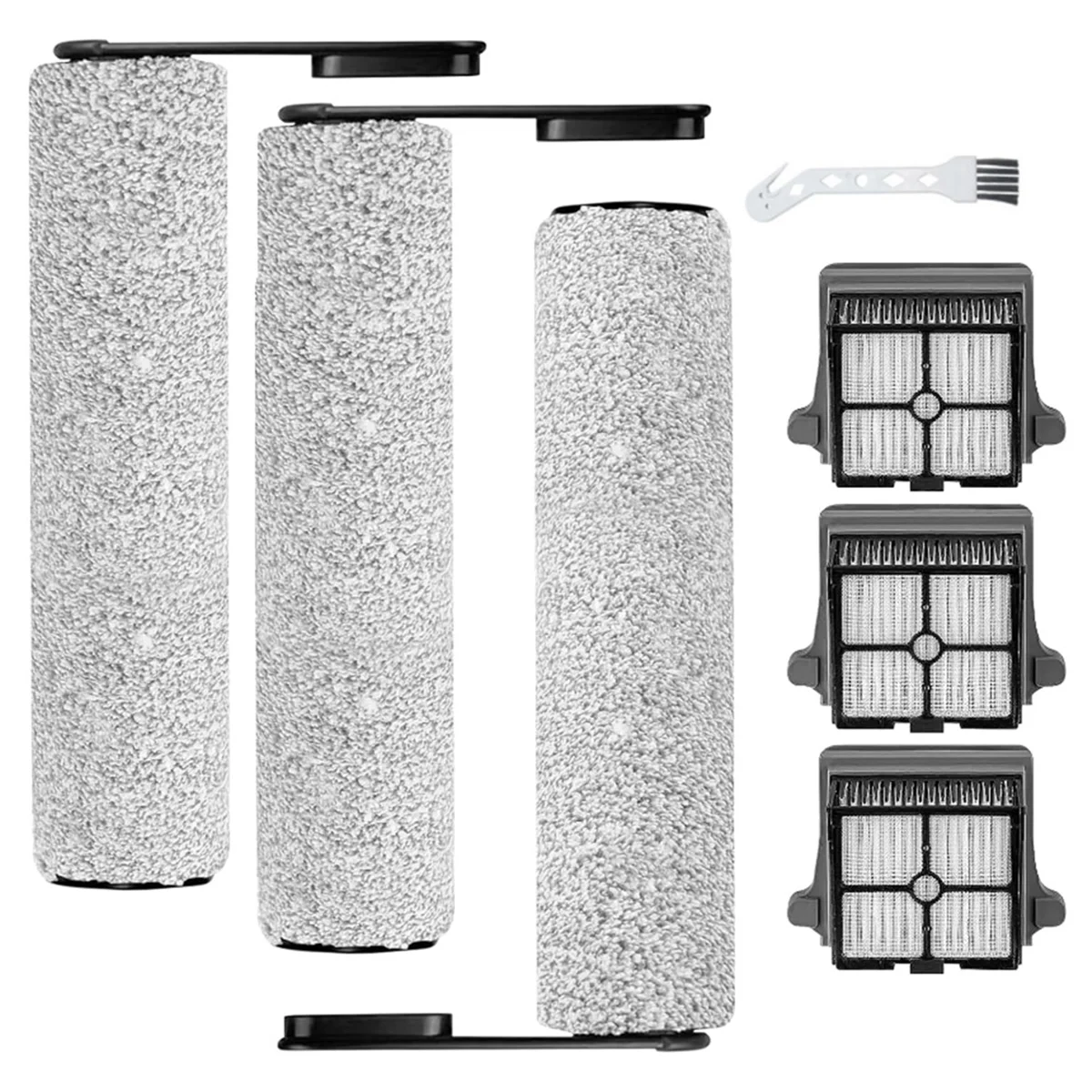 Newest! Rollers Brush Replacement and Filters for Tineco Floor ONE S6 & S7 Pro Cordless Vacuum Cleaner Brush Rollers
Newest! Rollers Brush Replacement and Filters for Tineco Floor ONE S6 & S7 Pro Cordless Vacuum Cleaner Brush Rollers