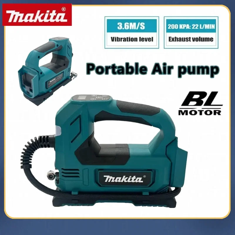 Makita for Cars & Motorcycles brushless air Pump Cordless Air Inflator: Portable Tyre Pump with Digital DisplayTool
Makita for Cars & Motorcycles brushless air Pump Cordless Air Inflator: Portable Tyre Pump with Digital DisplayTool