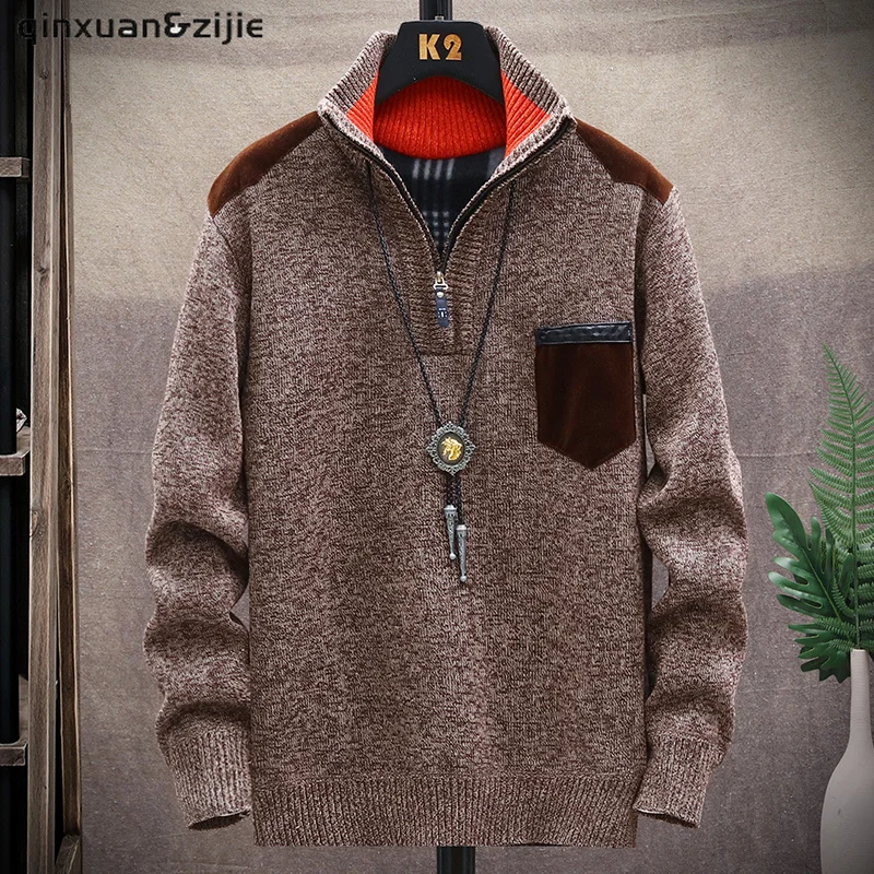 Knitted Men Vintage Sweater Streetwear Autumn Harajuku Fashion Retro Casual Sweaters Pullovers Casual Slim Fit Jumper
Knitted Men Vintage Sweater Streetwear Autumn Harajuku Fashion Retro Casual Sweaters Pullovers Casual Slim Fit Jumper
