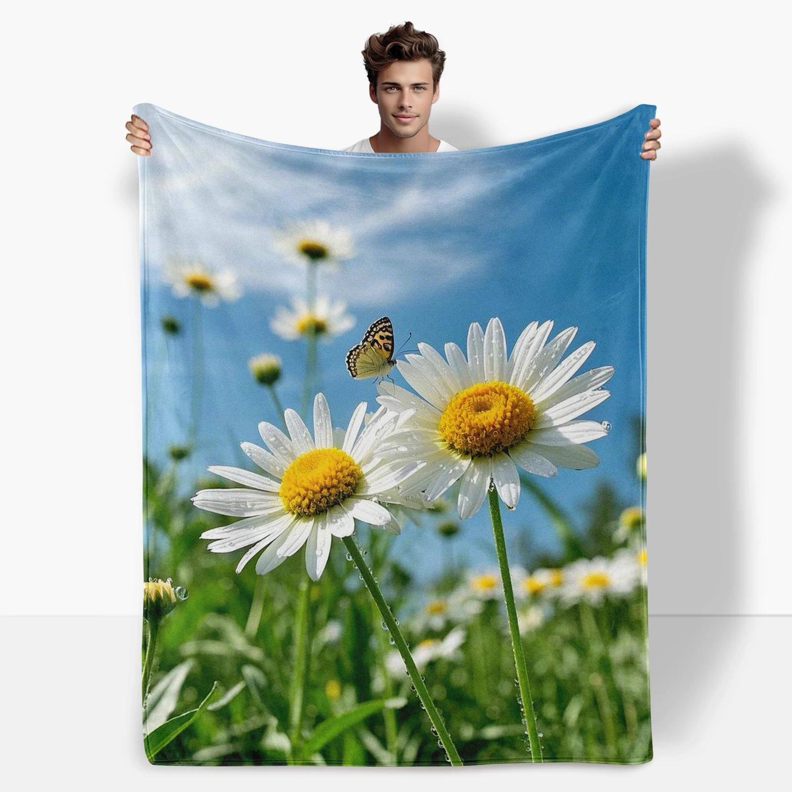 Marguerite Plant Image Blanket, Ideal For Gifting To Family And Children, Enhances Warmth And Comfort In Your Living Space.
Marguerite Plant Image Blanket, Ideal For Gifting To Family And Children, Enhances Warmth And Comfort In Your Living Space.