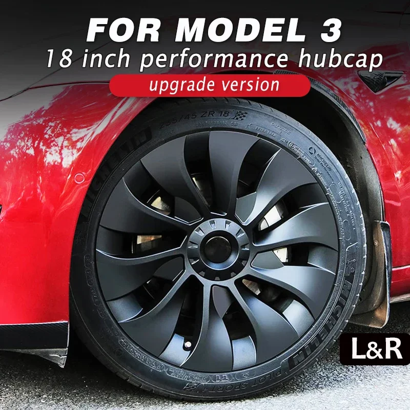 4pcs Hub Car Performance Replacement Wheel Cap Hubcap Full Rim Cover Accessories For Tesla Model 3 18 Inch Wheel Cover 2018-2023
4pcs Hub Car Performance Replacement Wheel Cap Hubcap Full Rim Cover Accessories For Tesla Model 3 18 Inch Wheel Cover 2018-2023