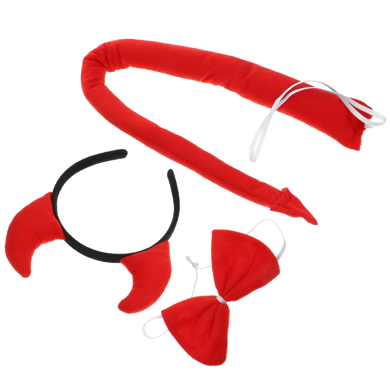 1 set Horn Headband 65CM Red Tail Black Costume Accessory Halloween Cosplay Kit Festive Props Birthday
1 set Horn Headband 65CM Red Tail Black Costume Accessory Halloween Cosplay Kit Festive Props Birthday