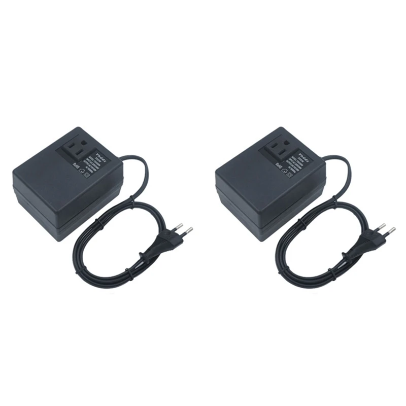 Promotion! 2X 300W Voltage Converter Transformer 220V To 110V Step Down Travel Voltage Transformer Converter EU Plug
Promotion! 2X 300W Voltage Converter Transformer 220V To 110V Step Down Travel Voltage Transformer Converter EU Plug