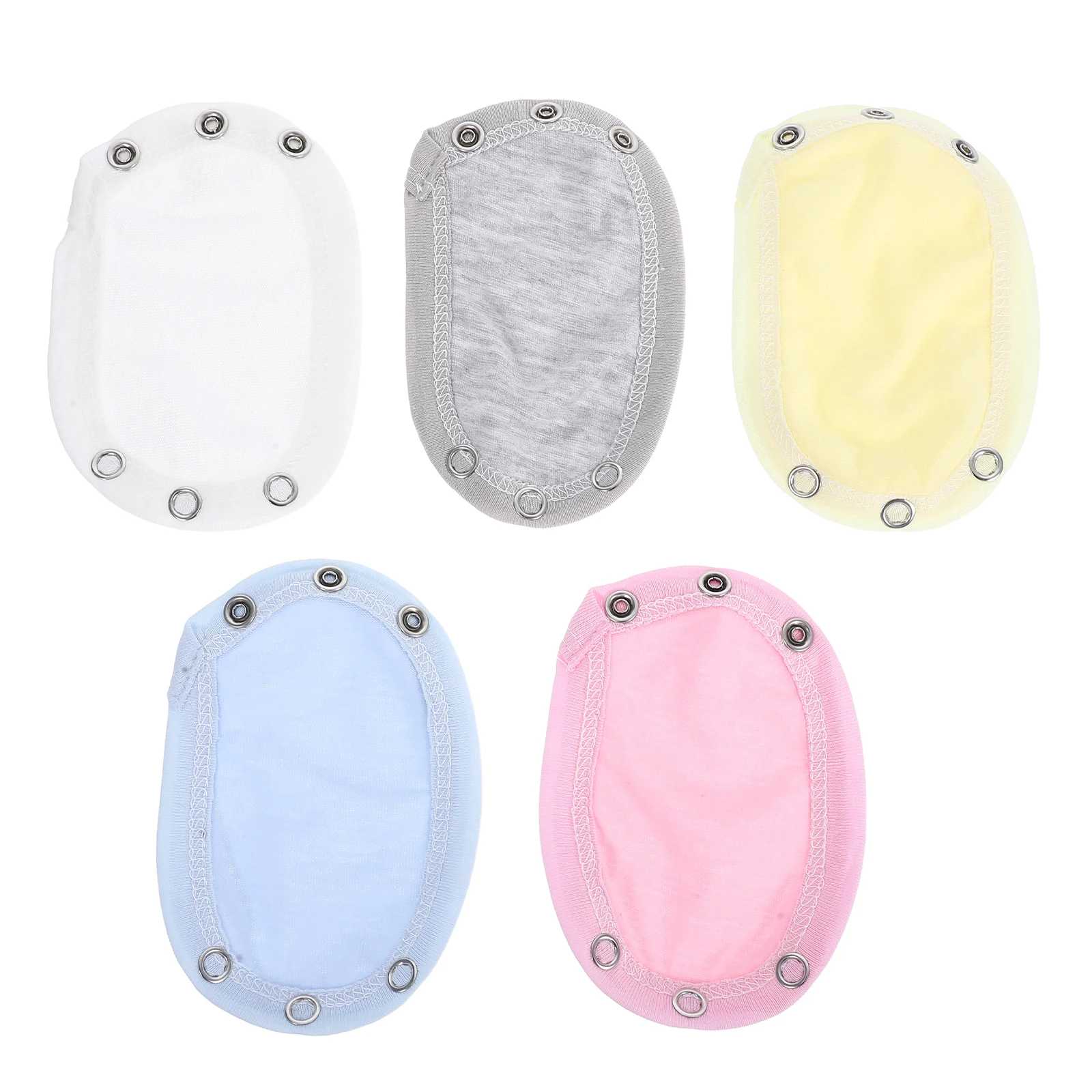 5pcs Baby Bodysuit Extender Snap Cotton Crotch Extender Piece Longwear Jumpsuits Extend For Toddler Boys Girls Soft Breathable
5pcs Baby Bodysuit Extender Snap Cotton Crotch Extender Piece Longwear Jumpsuits Extend For Toddler Boys Girls Soft Breathable