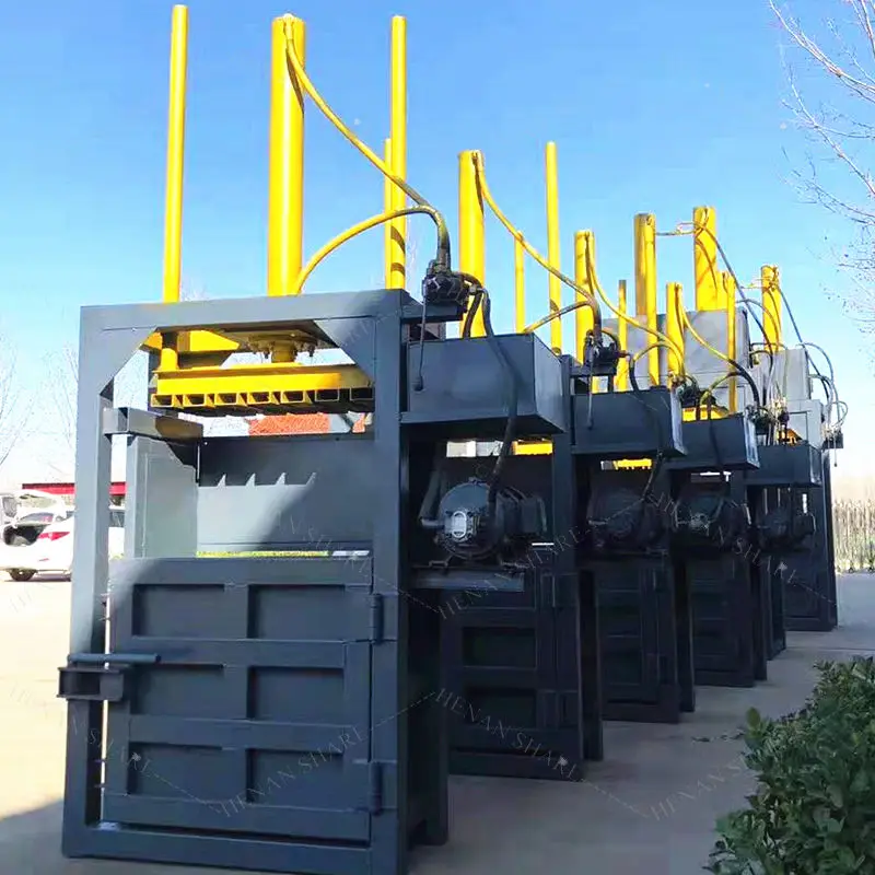 Portable Horizontal Pet Bottle and Cardboard Baler Machine Hydraulic Press for Waste Cans Baling for Home and Office Use
Portable Horizontal Pet Bottle and Cardboard Baler Machine Hydraulic Press for Waste Cans Baling for Home and Office Use