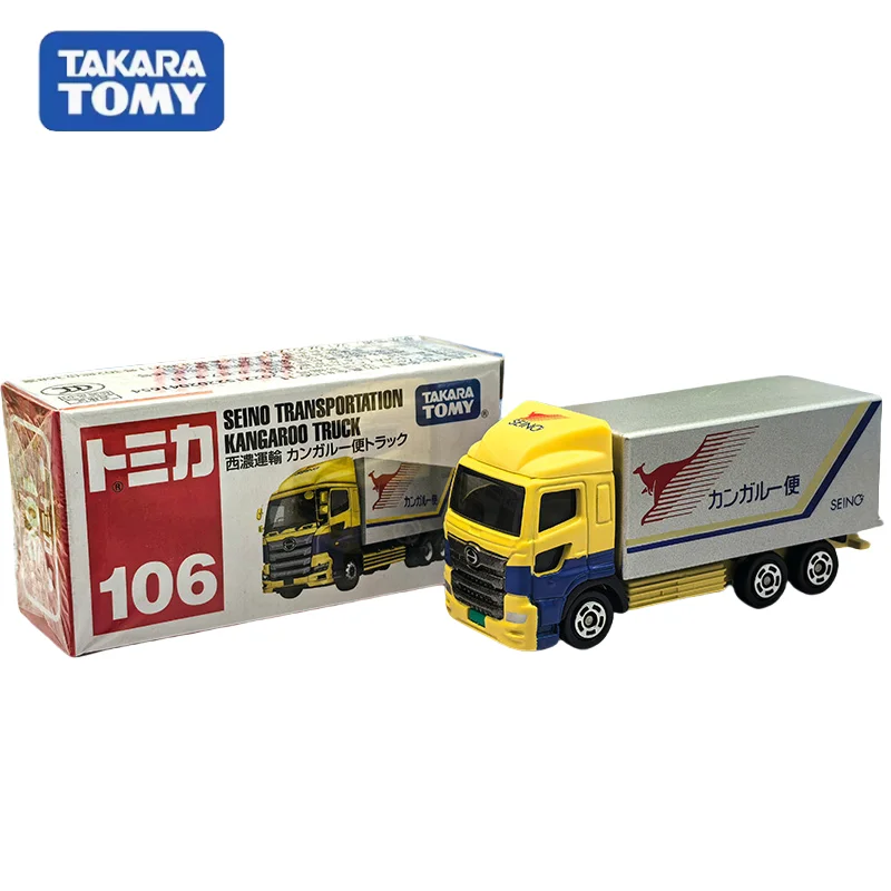 TAKARA TOMY TOMIICA 106 Seino Transport truck die-cast alloy miniature simulation car model, boy toy, adult decorative item.
TAKARA TOMY TOMIICA 106 Seino Transport truck die-cast alloy miniature simulation car model, boy toy, adult decorative item.