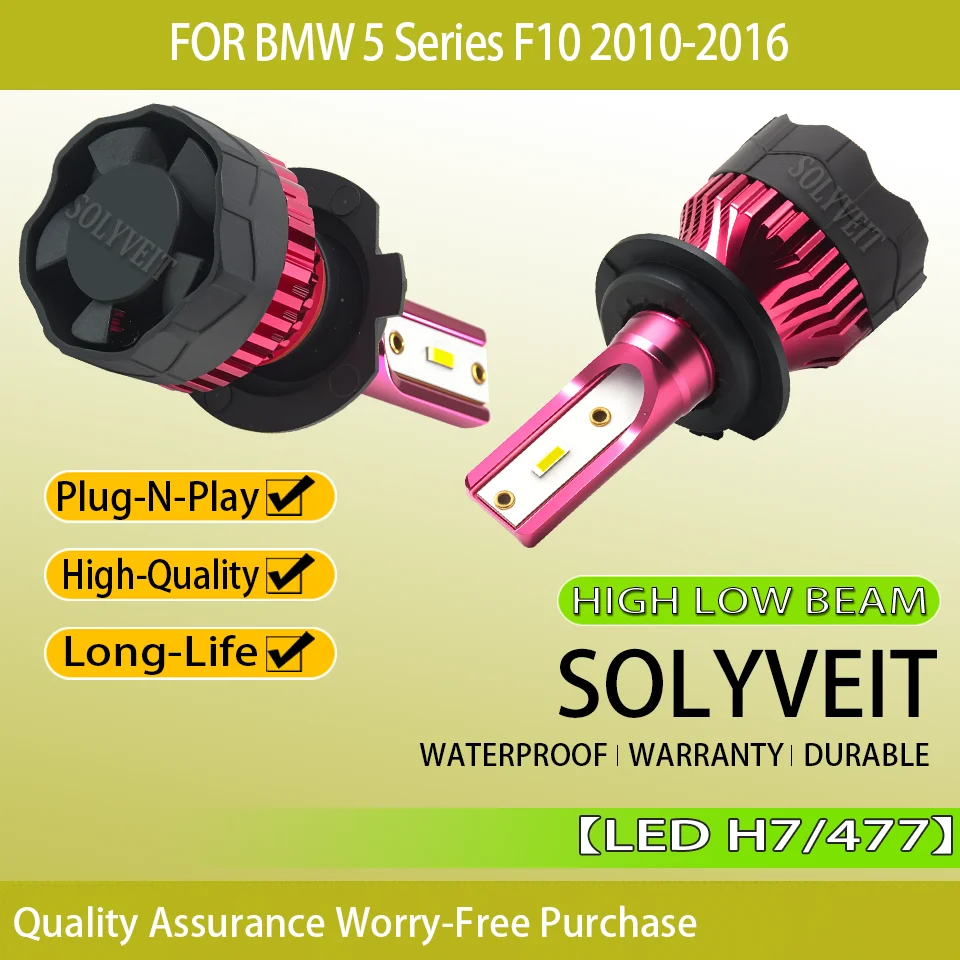 Water Resistant High Lumen Long Lifespan LED HIGH LOW Beam H7 HEADLIGHT FOR BMW 5 Series F10 2010 2011 2012 2013 2014 2015 2016
Water Resistant High Lumen Long Lifespan LED HIGH LOW Beam H7 HEADLIGHT FOR BMW 5 Series F10 2010 2011 2012 2013 2014 2015 2016