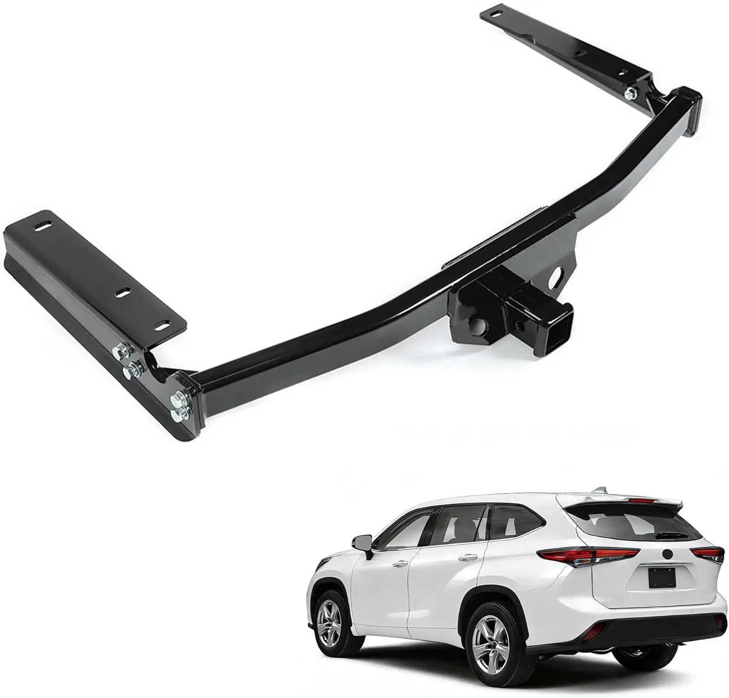 2020-2023 Toyota Highlander Towing Application, Metal, 5,000 LBS Weight Carrying Capacity Heavy Duty Trailer Hitch
2020-2023 Toyota Highlander Towing Application, Metal, 5,000 LBS Weight Carrying Capacity Heavy Duty Trailer Hitch