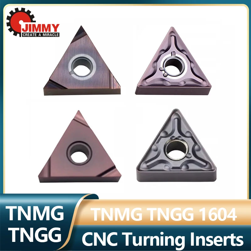 JIMMY TNMG1604 TNGG1604R/L Tungsten Steel Turning Carbide Inserts TNMG TNGG Indexable Turning Blade Tool CNC Lathe Tools
JIMMY TNMG1604 TNGG1604R/L Tungsten Steel Turning Carbide Inserts TNMG TNGG Indexable Turning Blade Tool CNC Lathe Tools