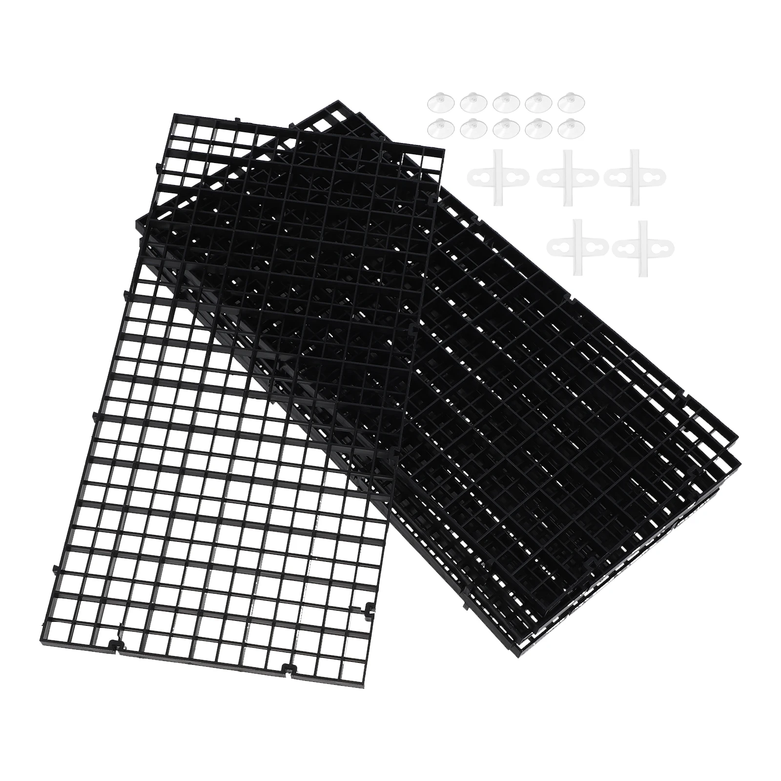 1 set Fish Tank Divider Set Black Grid Separator Aquarium Supplies Baby Tray Bottom Isolator Tank Partition Holder Crop
1 set Fish Tank Divider Set Black Grid Separator Aquarium Supplies Baby Tray Bottom Isolator Tank Partition Holder Crop