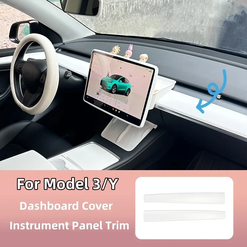 For Tesla Model 3 Model Y Dashboard Cover with Adhesive White Door Trim Panel Cover Anti Wear Panel Protector Car Accessories
For Tesla Model 3 Model Y Dashboard Cover with Adhesive White Door Trim Panel Cover Anti Wear Panel Protector Car Accessories