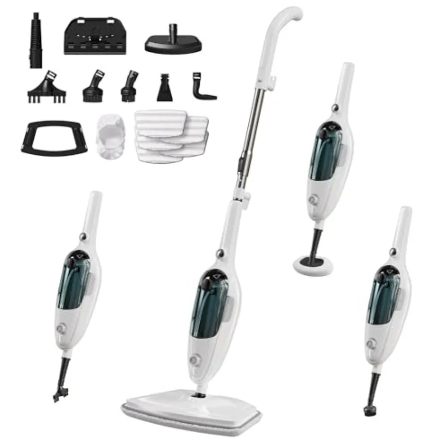 Steam Mop Handheld Steam Cleaner 1100W Electric Steam Cleaner for Home Fast Heat 20s Adjustable Steam Detachable Water Tank 11
Steam Mop Handheld Steam Cleaner 1100W Electric Steam Cleaner for Home Fast Heat 20s Adjustable Steam Detachable Water Tank 11