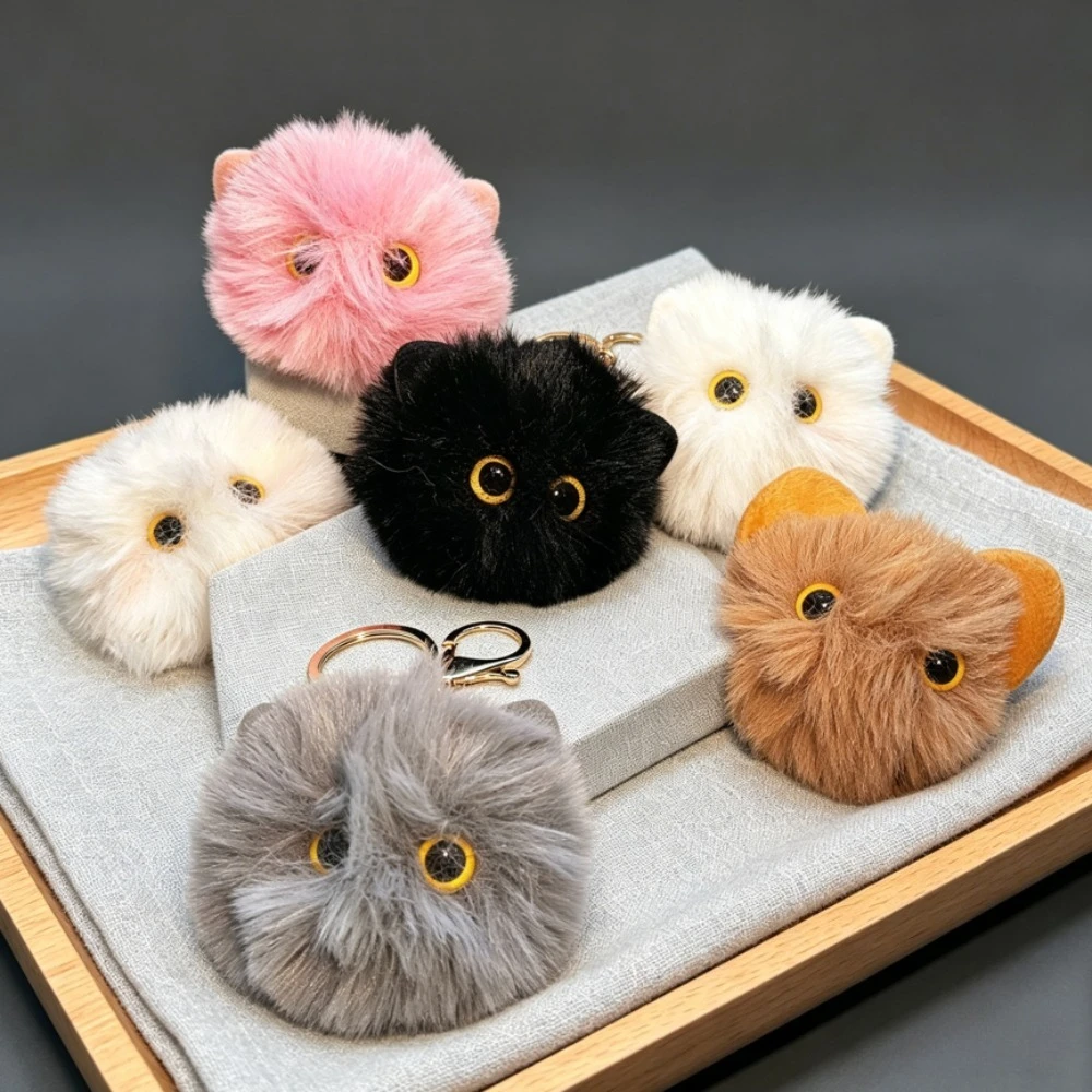 Cat Cartoon Backpack Fashion Decoration Cute Keychain Pendant Girl Women Gift Kitty Ball Student Keyring Pendant Key Accessories
Cat Cartoon Backpack Fashion Decoration Cute Keychain Pendant Girl Women Gift Kitty Ball Student Keyring Pendant Key Accessories