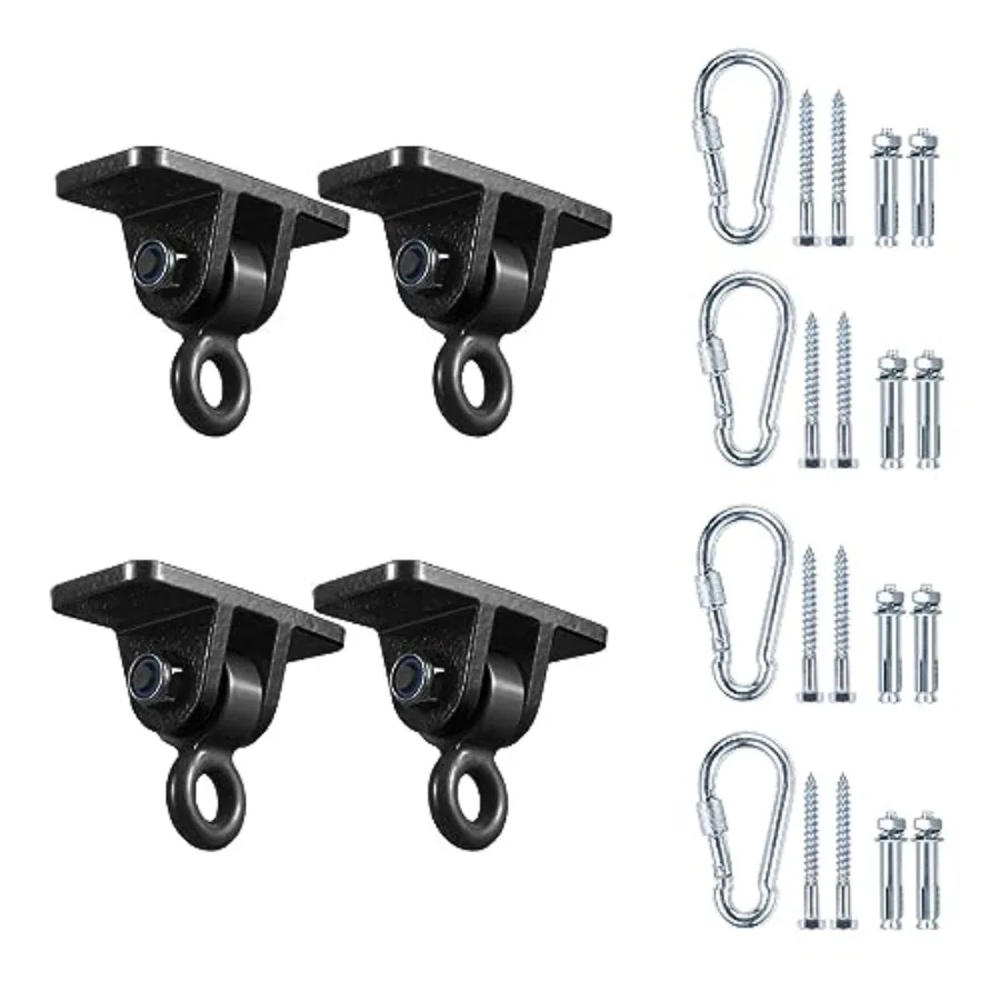 Heavy Duty Swing Hangers for Wooden Sets Playground Porch Indoor Outdoor with Snap Hooks
Heavy Duty Swing Hangers for Wooden Sets Playground Porch Indoor Outdoor with Snap Hooks