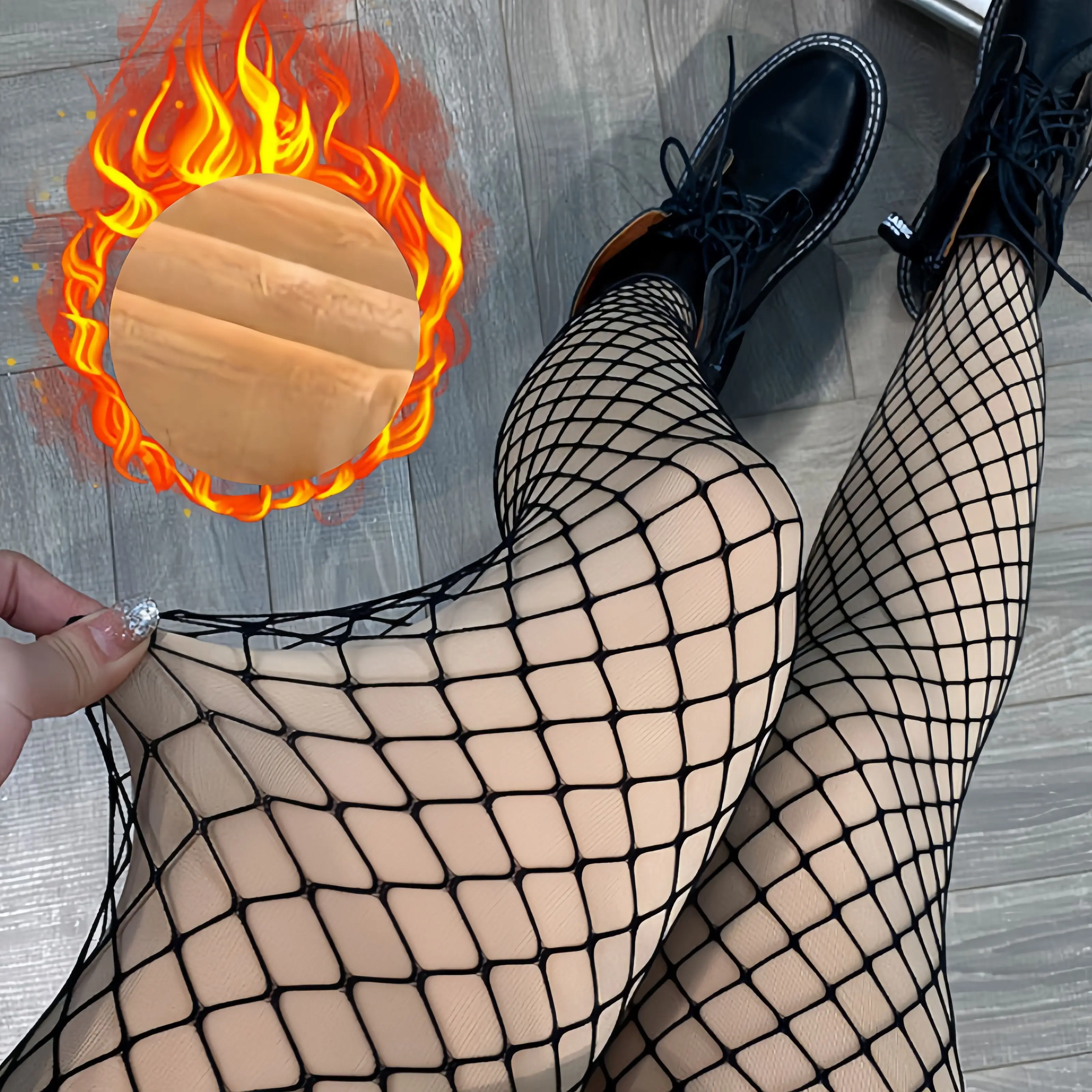 Колготки на флисовой подкладке, женские зимние теплые сетчатые чулки в сетку, термоколготки с высокой талией, леггинсы, толстые колготки для холодной погоды
Колготки на флисовой подкладке, женские зимние теплые сетчатые чулки в сетку, термоколготки с высокой талией, леггинсы, толстые колготки для холодной погоды